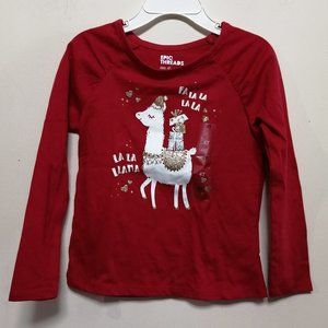 BNWT Epic Threads Girls Long Sleeve Tees Red Size 4T